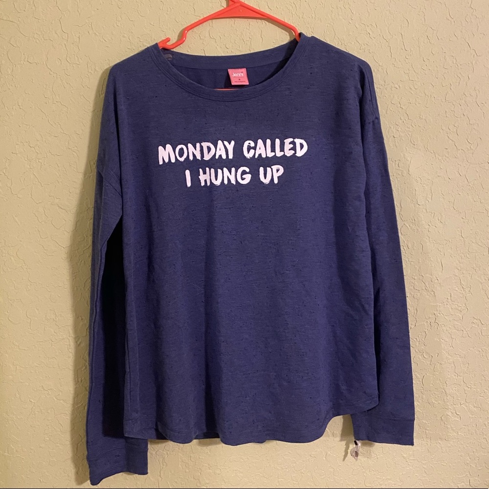 Dark Blue Graphic Tee